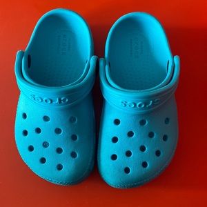 Blue Crocs